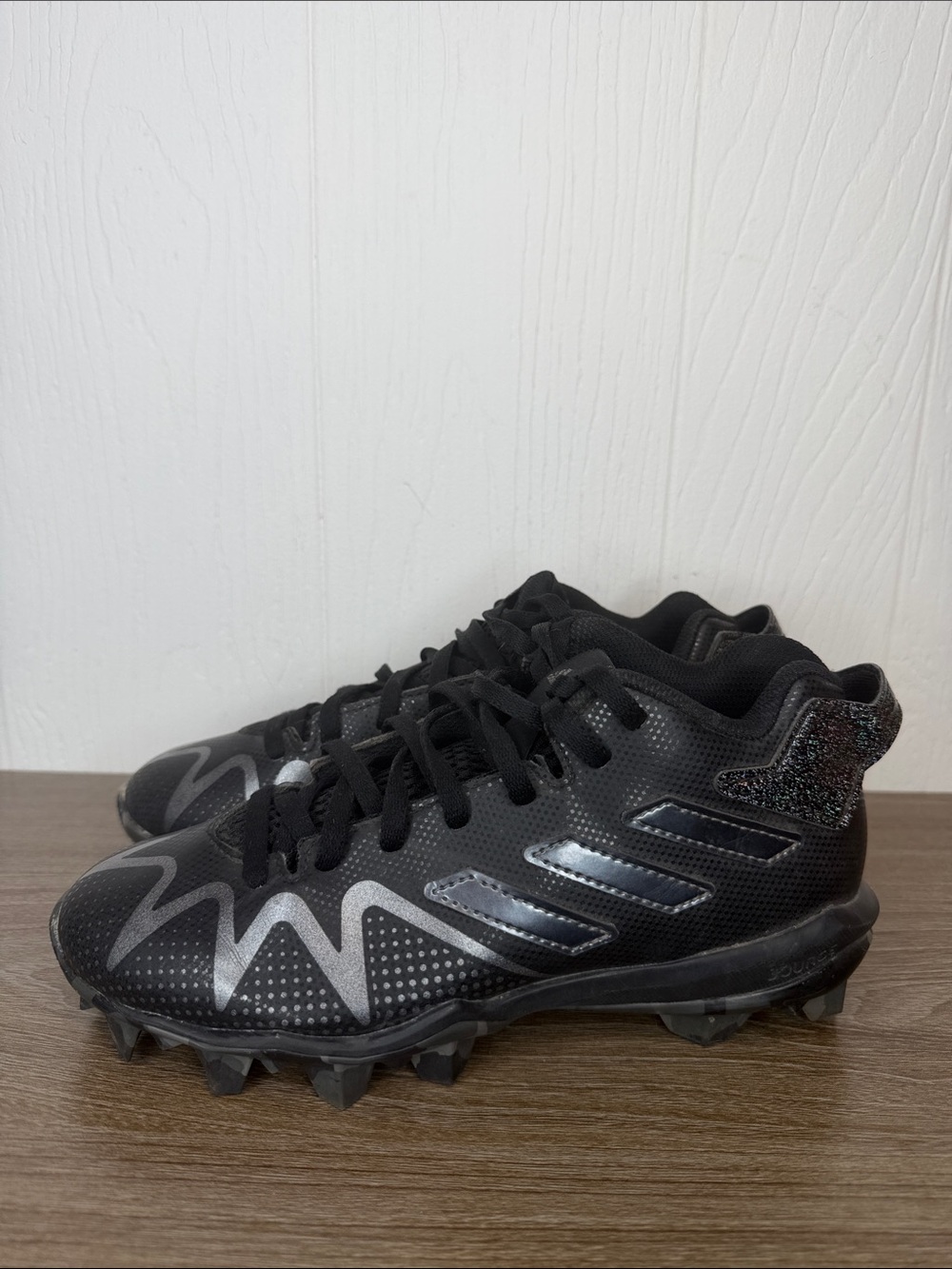 Adidas Youth Spark Freak Mid Cleats Youth 3 - Picture 4 of 9